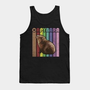 capybara retro Tank Top